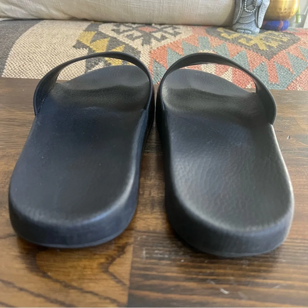GUCCI Rubber Web Design Slide Sandals Men’s US 11
